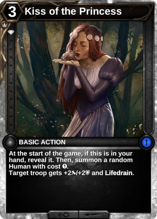 Kiss of the Princess: the card this item changes