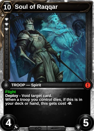Soul of Raqqar: the card this item changes