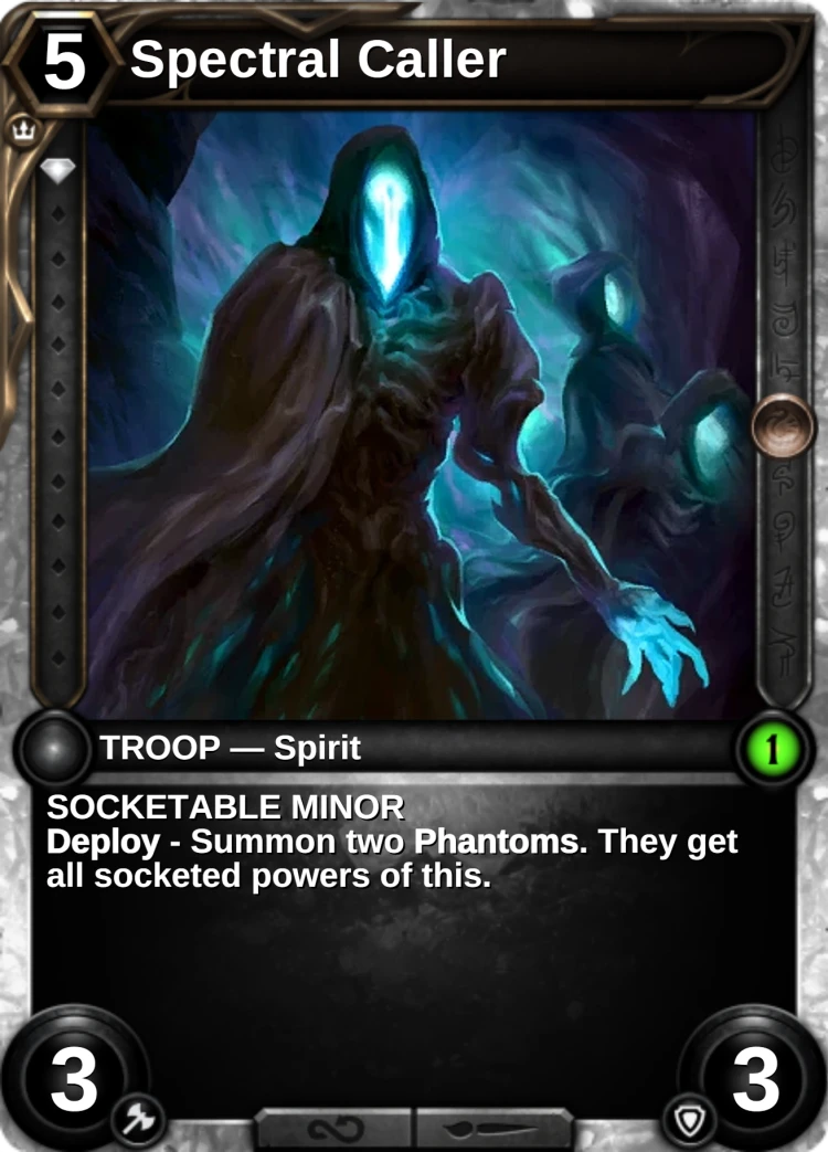 Spectral Caller: the card