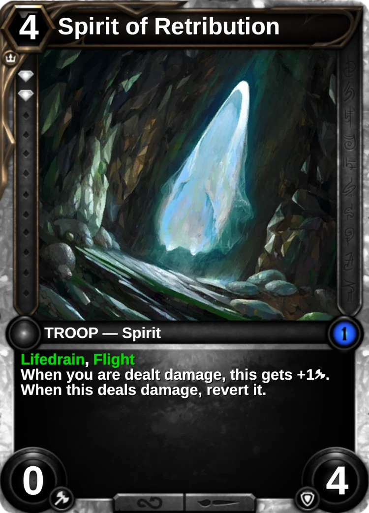 Spirit of Retribution: the card