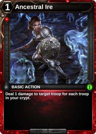 Ancestral Ire: the card this item changes