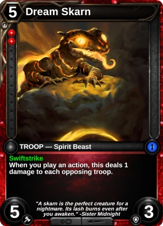 Dream Skarn: the card this item changes