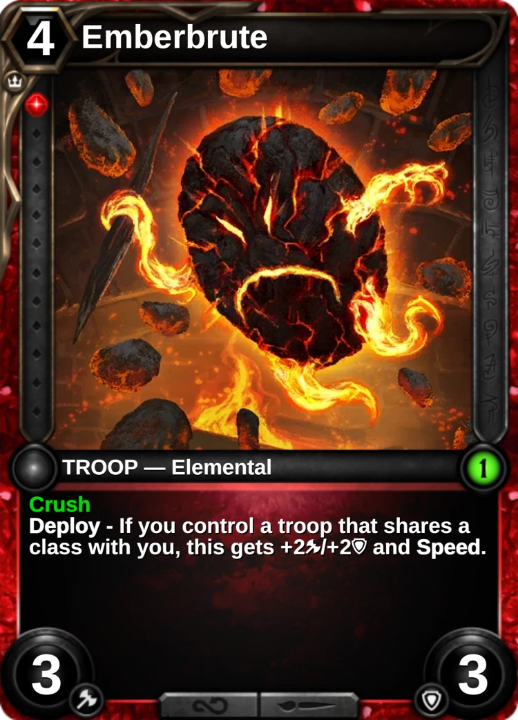 Emberbrute: the card