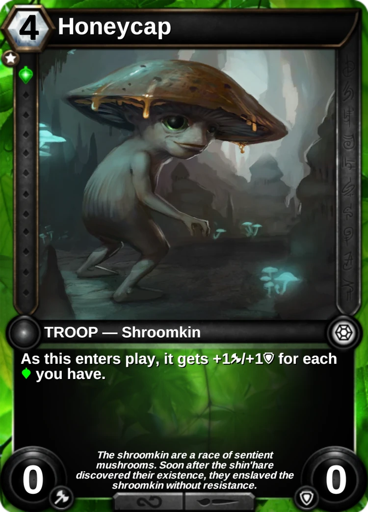 Honeycap: the card