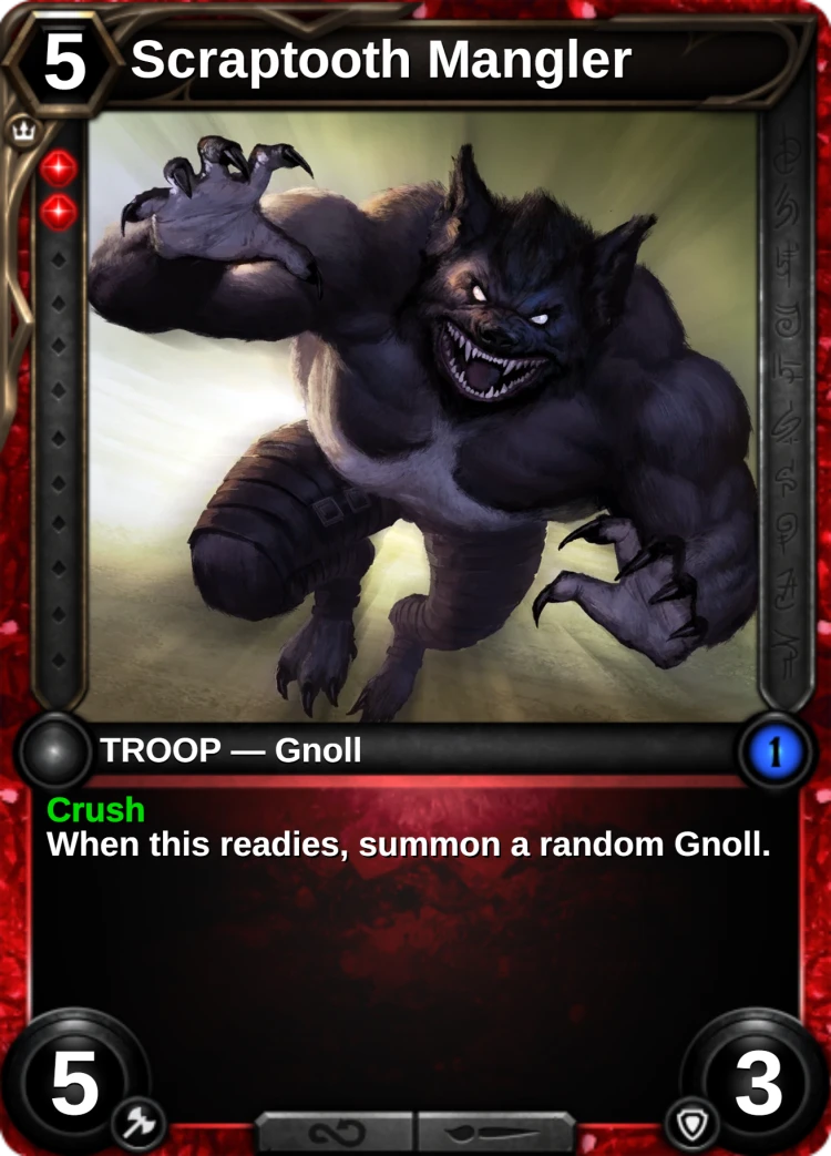 Scraptooth Mangler: the card