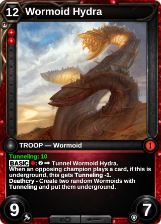 Wormoid Hydra: the card this item changes