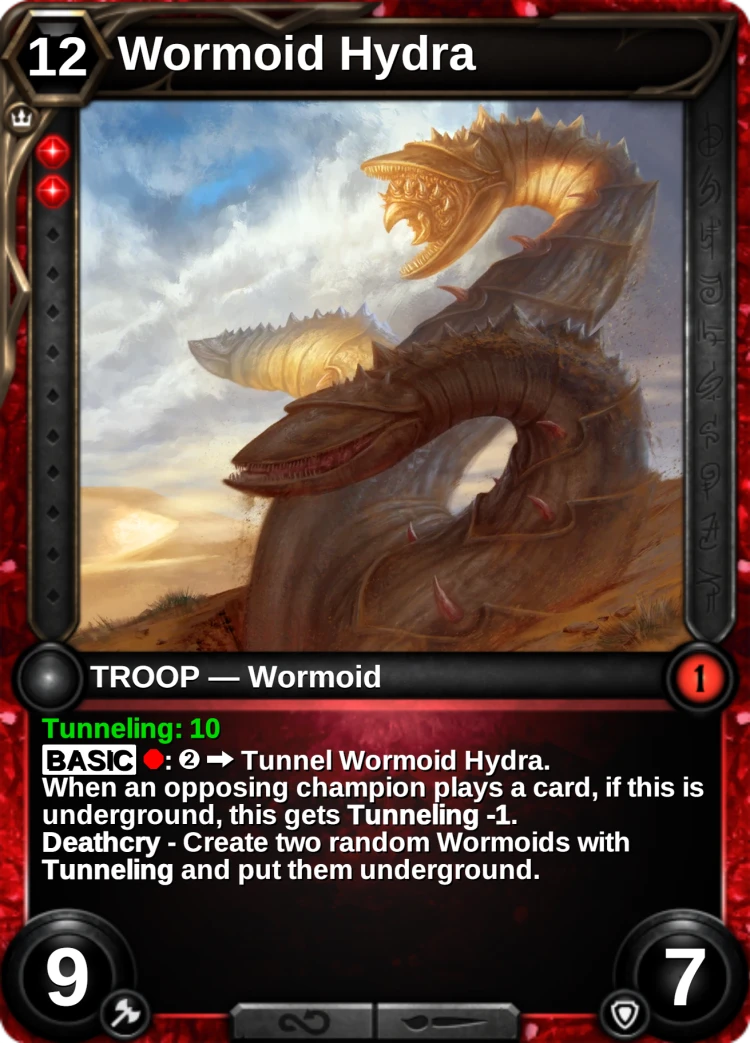 Wormoid Hydra: the card