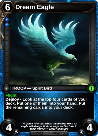 Dream Eagle: the card this item changes
