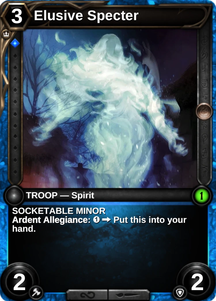 Elusive Specter: the card