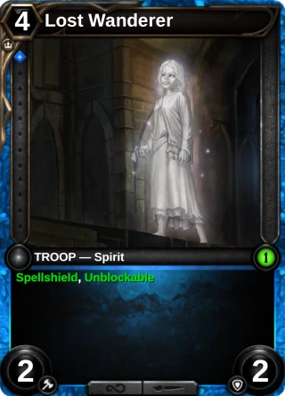 Lost Wanderer: the card this item changes