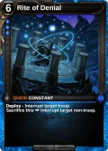 Rite of Denial: pve in Campaign: Chapter 1