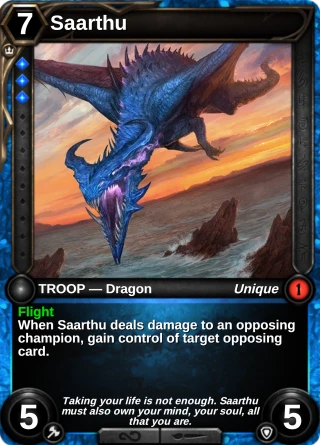 Saarthu: the card this item changes