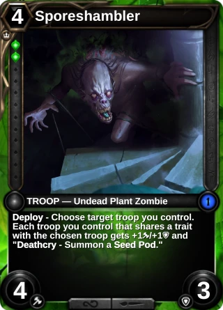 Sporeshambler: the card this item changes