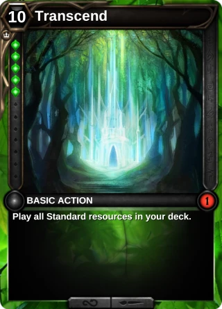 Transcend: the card this item changes