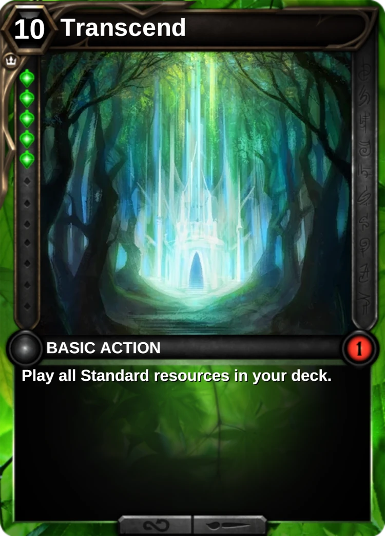 Transcend: the card