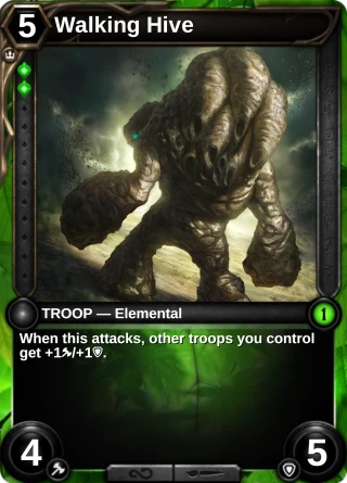 Walking Hive: the card this item changes