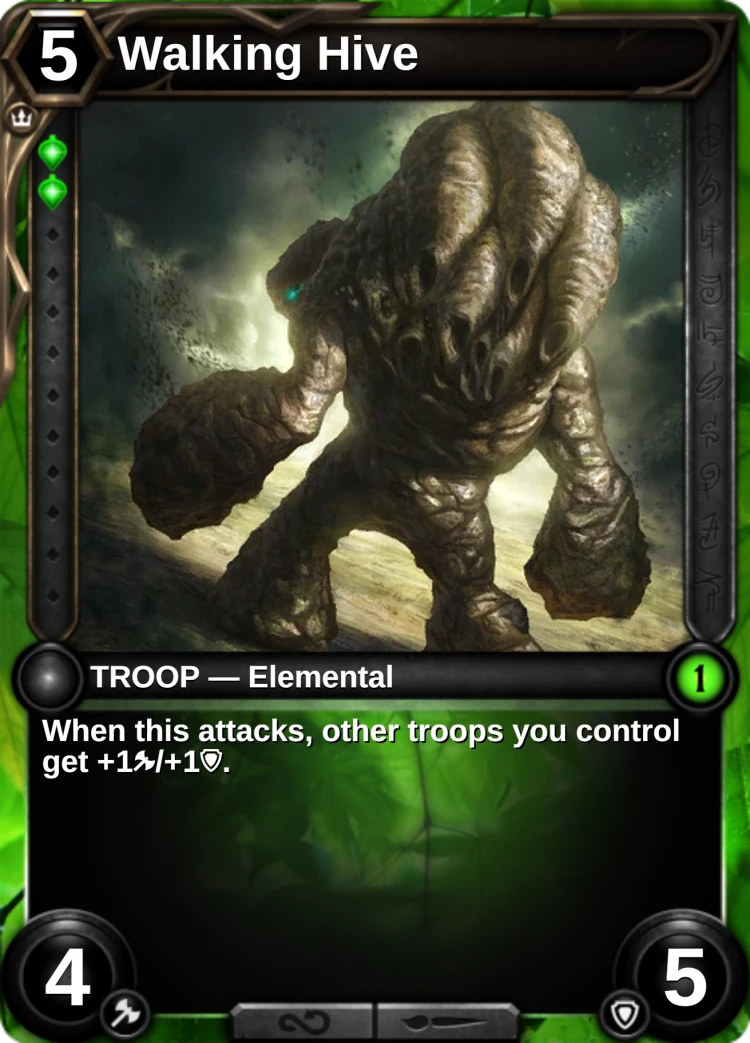 Walking Hive: the card