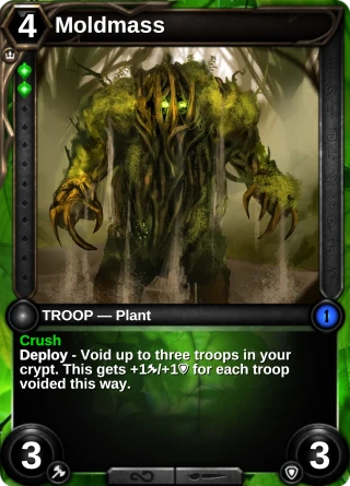 Moldmass: the card this item changes