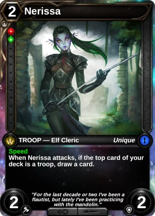 Nerissa: the card this item changes
