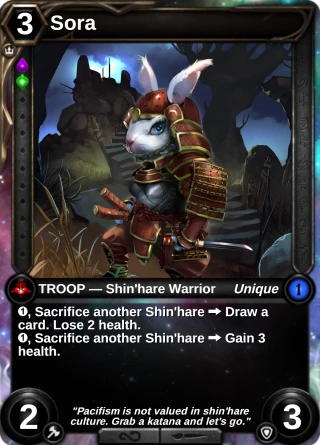 Sora: the card this item changes