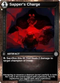 Sapper's Charge: printing in Shards of Fate