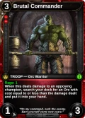 Brutal Commander: pve in Frost Ring Arena