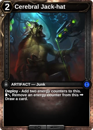Cerebral Jack-hat: the card this item changes