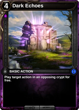 Dark Echoes: the card this item changes