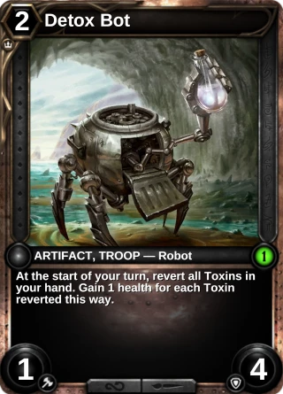 Detox Bot: the card this item changes