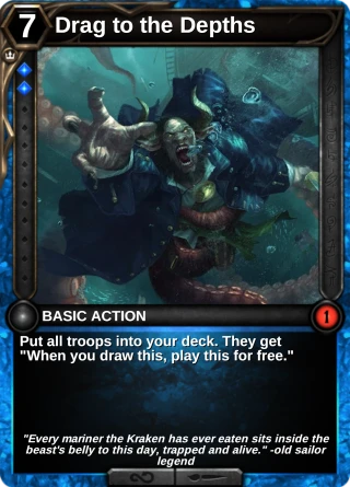 Drag to the Depths: the card this item changes