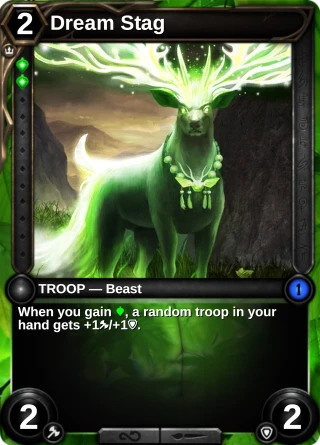 Dream Stag: the card this item changes
