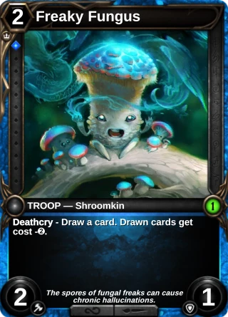 Freaky Fungus: the card this item changes