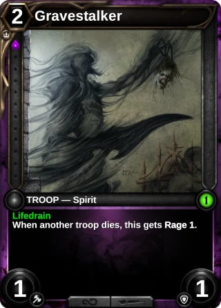 Gravestalker: the card this item changes