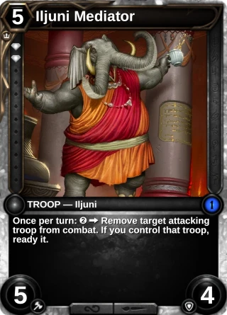 Iljuni Mediator: the card this item changes