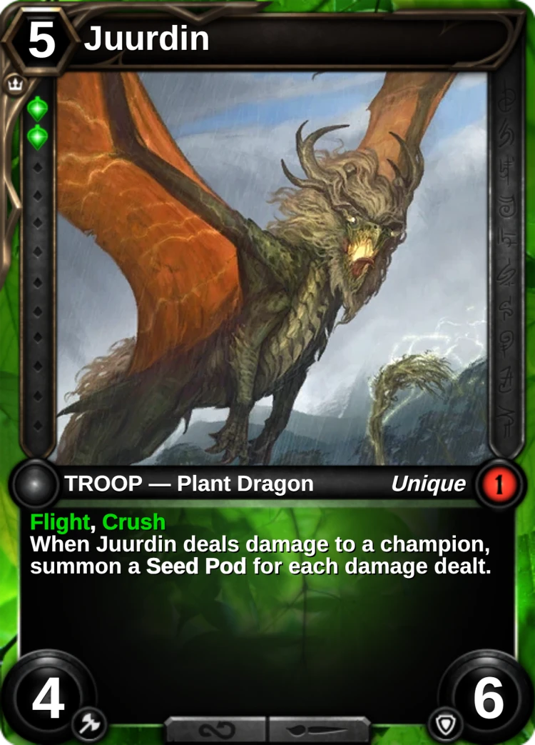 Juurdin: the card