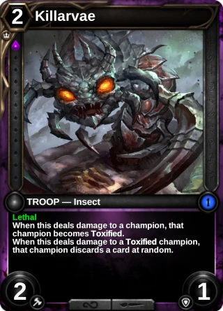 Killarvae: the card this item changes