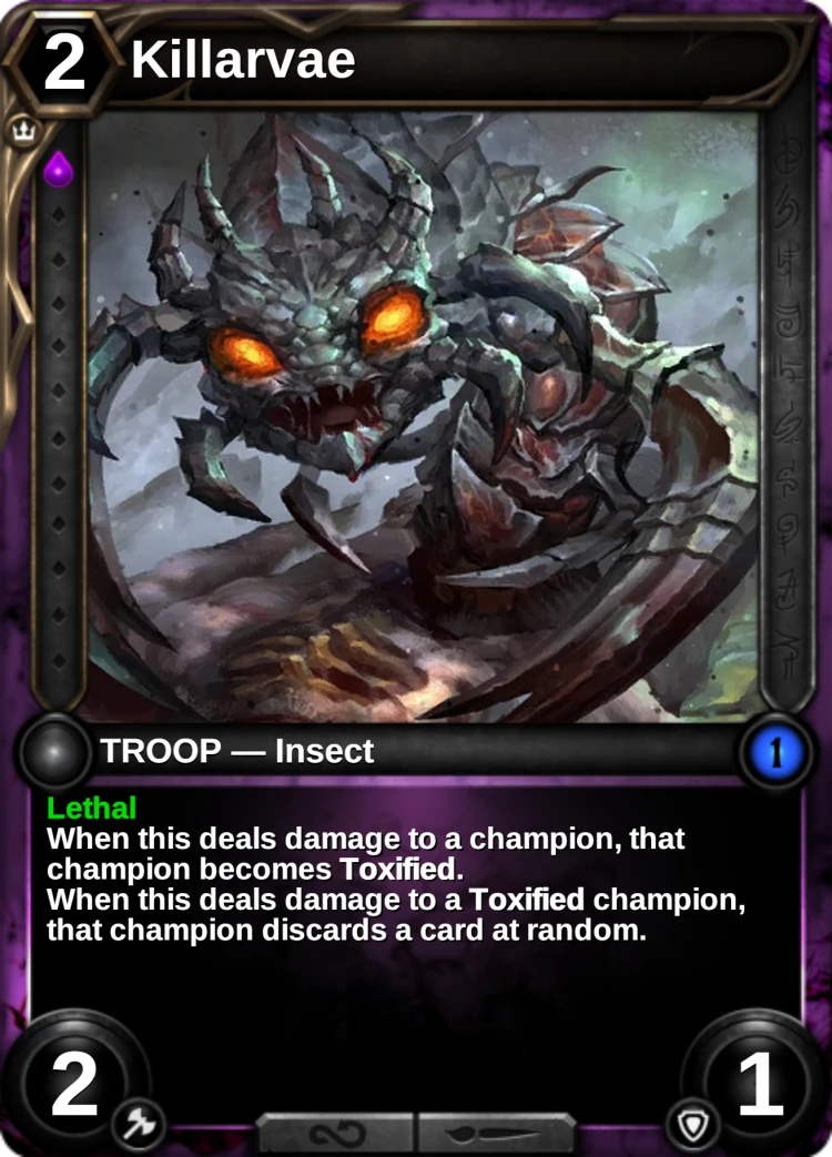 Killarvae: the card