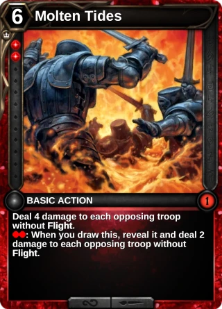 Molten Tides: the card this item changes