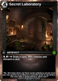 Secret Laboratory: printing in Shards of Fate