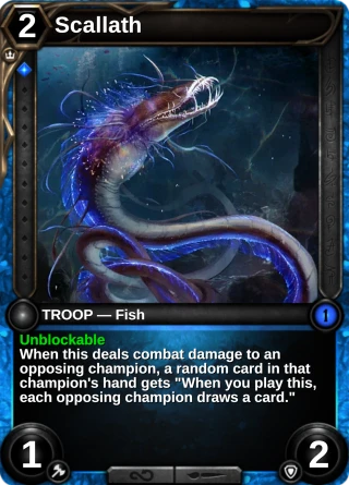 Scallath: the card this item changes