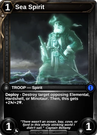 Sea Spirit: the card this item changes