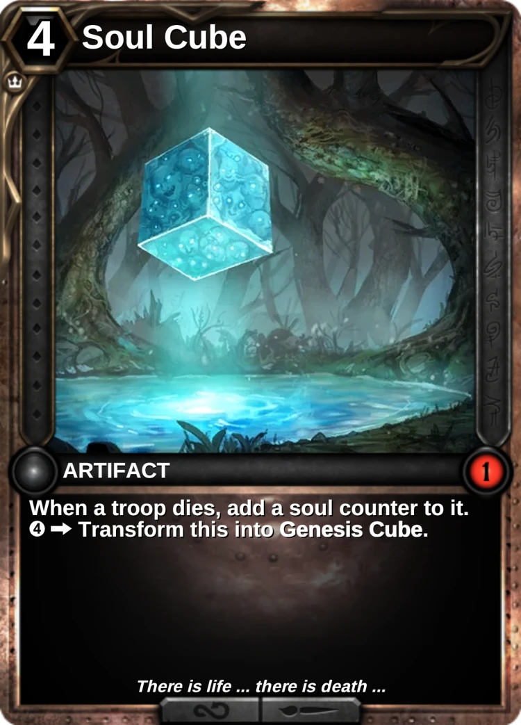 Soul Cube: the card