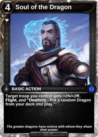 Soul of the Dragon: the card this item changes