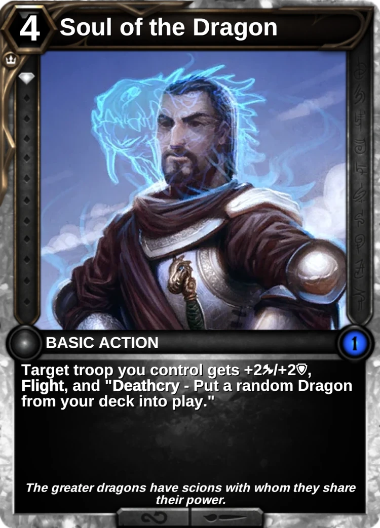 Soul of the Dragon: the card