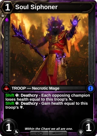 Soul Siphoner: the card this item changes