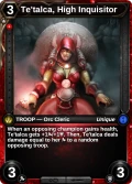 Te'talca, High Inquisitor: pve in Frost Ring Arena
