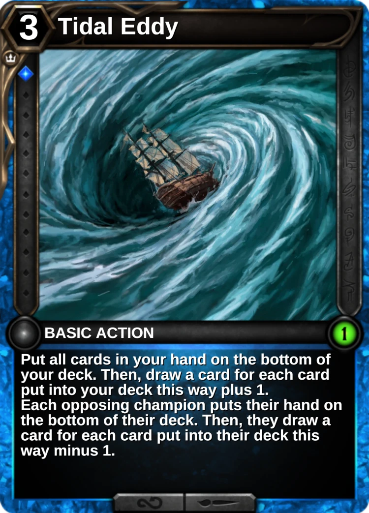 Tidal Eddy: the card