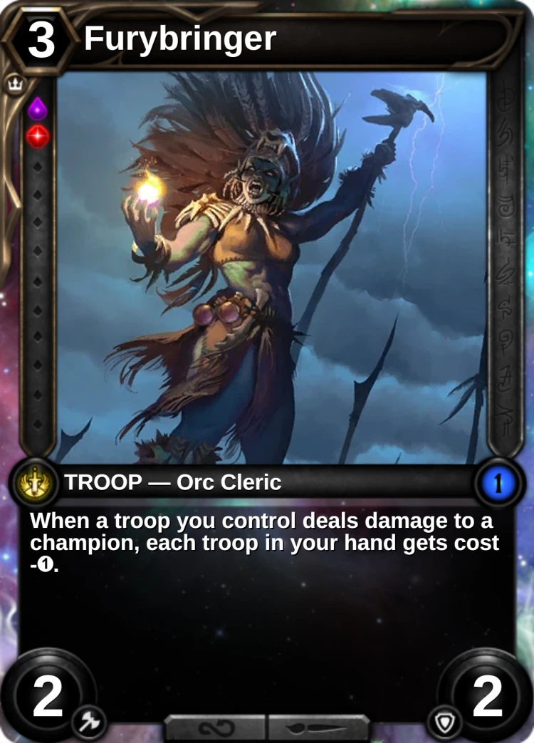 Furybringer: the card