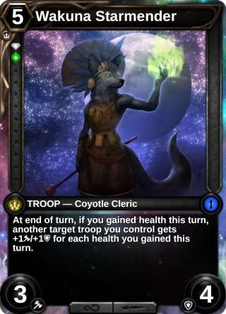 Wakuna Starmender: the card this item changes