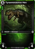 Tyrannosaurus Hex: printing in Shards of Fate